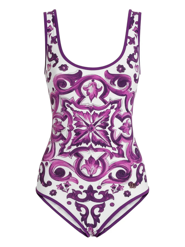 Dolce & Gabbana SWIMWEAR - Pink & Purple | 23524ffc2df5cf04f1ba2aba2dd4643bbe71e152