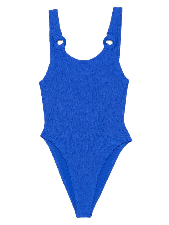 Domino One-Piece Swimsuit With Ring
