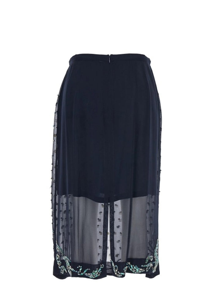 Dries Van Noten SKIRT - Blue | 599ae1716cdeb11324bc15fe55f1bfd457802fd0