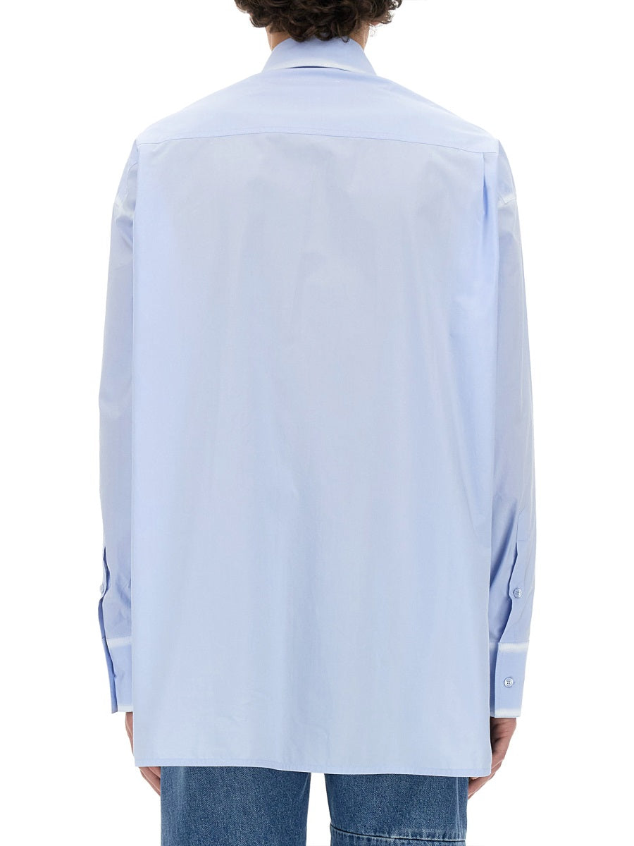 MM6 Maison Margiela Shirts - Light Blue | Wanan Luxury