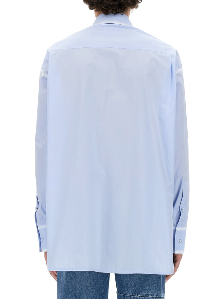 MM6 Maison Margiela Shirts - Light Blue | Wanan Luxury