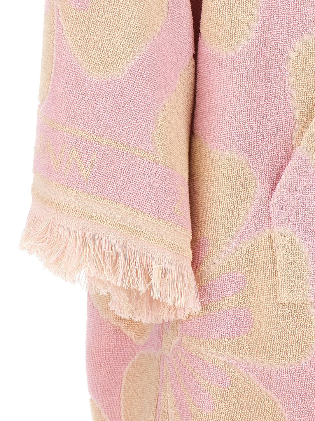 Pop Hooded Towel Mini Dresses Pink