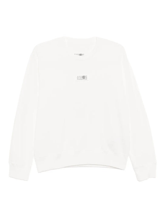 Sweatshirt With Logo Appliqué