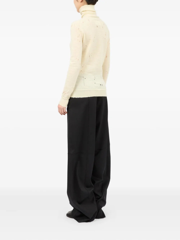 Mm6 Maison Margiela SWEATER - Nude & Neutrals | 924e03ea163889c5cfcc4f646b46b980665d90b3