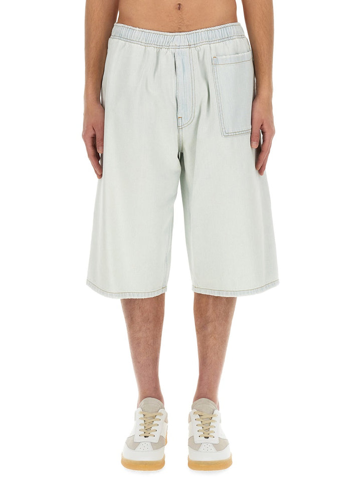 MM6 Maison Margiela Shorts - Blue | Wanan Luxury