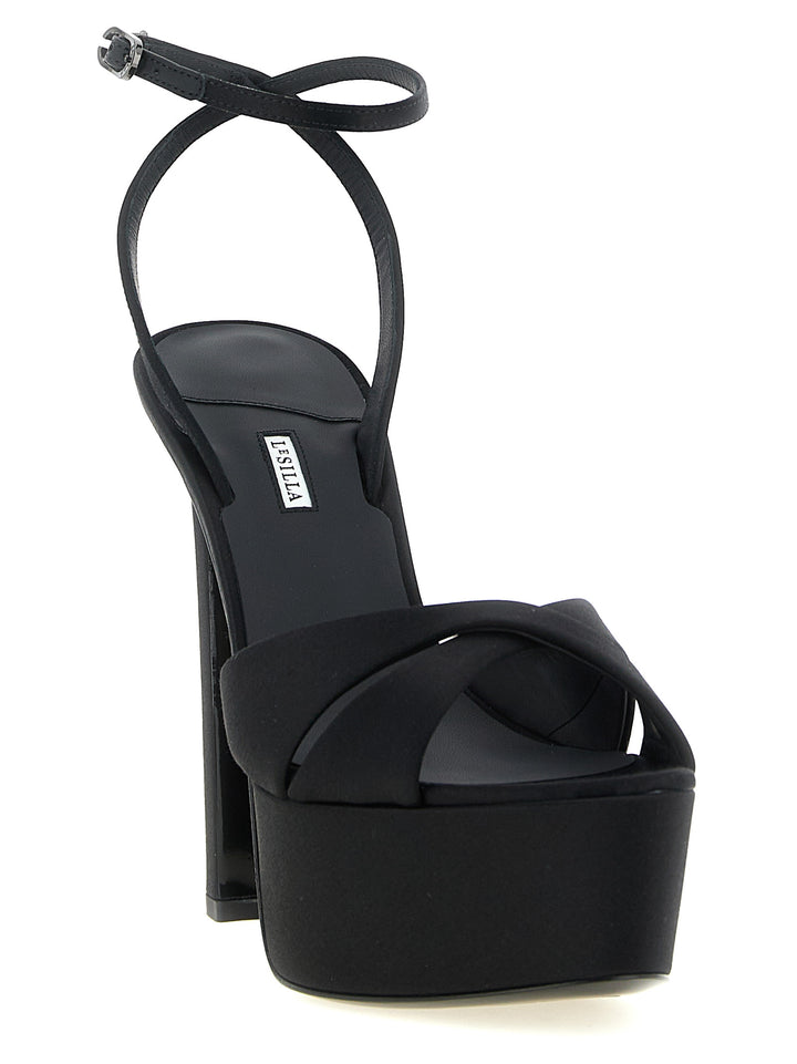 Le Silla Odette Sandals - Black | 87e0fcbfa6dce4912b43251de8b166efbac0e995