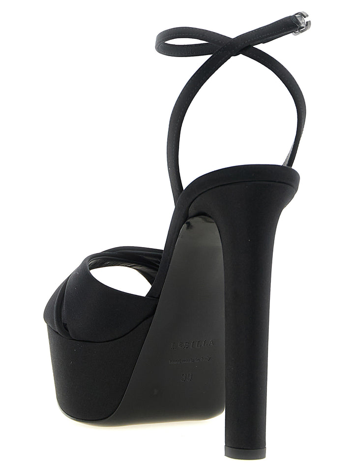 Le Silla Odette Sandals - Black | 740f84e2702a2b912dbb660b659425f76acdda44