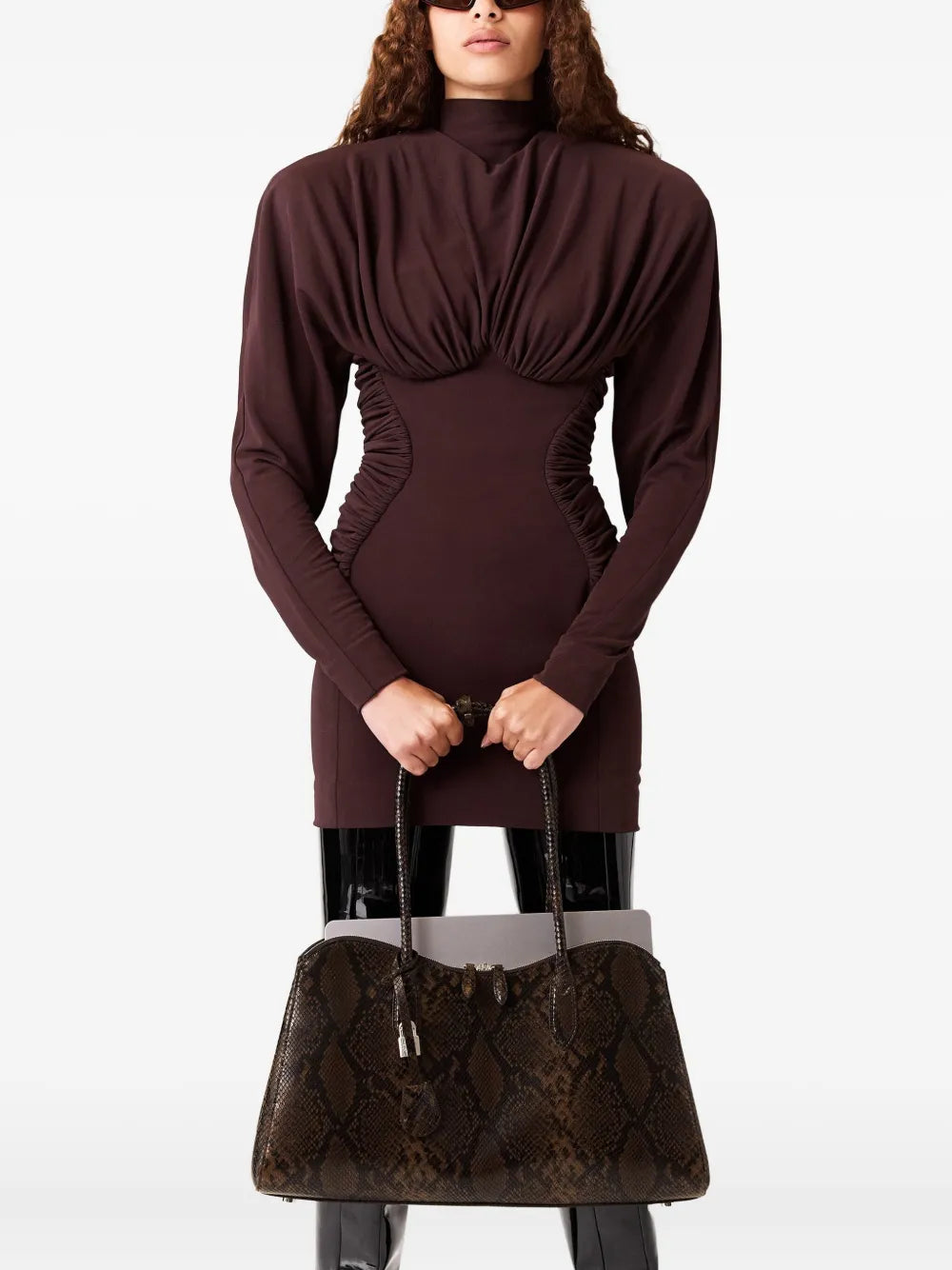 Stella Mccartney DRESS - Brown | 191229f6dca3f1ec74662b1a59a65d403c171d5a