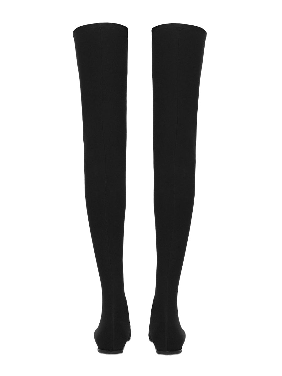 Dolce & Gabbana Flat Shoes - Black | Wanan Luxury