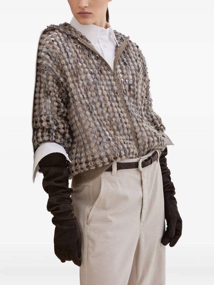 Brunello Cucinelli SWEATER - Brown | a1ec94e4f7ff45e8455d7edaff7f8b5c283ae705