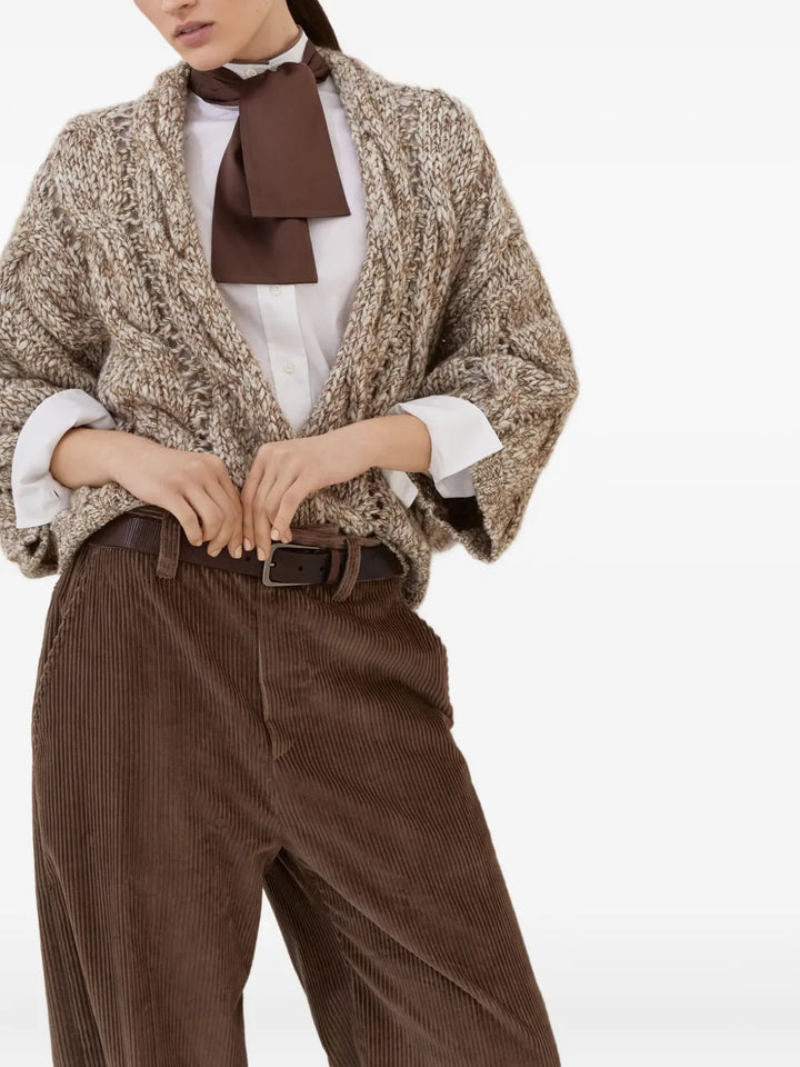 Brunello Cucinelli SWEATER - Brown | 81623463a2c9019f7b330fab584f3dfb15442fee