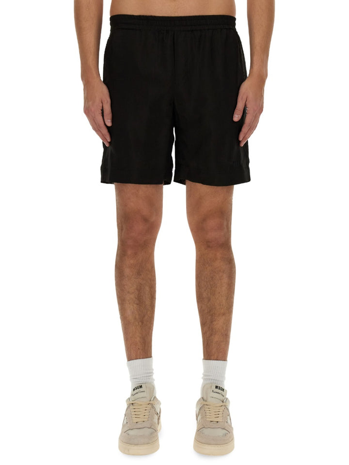 MSGM Shorts - Black | Wanan Luxury