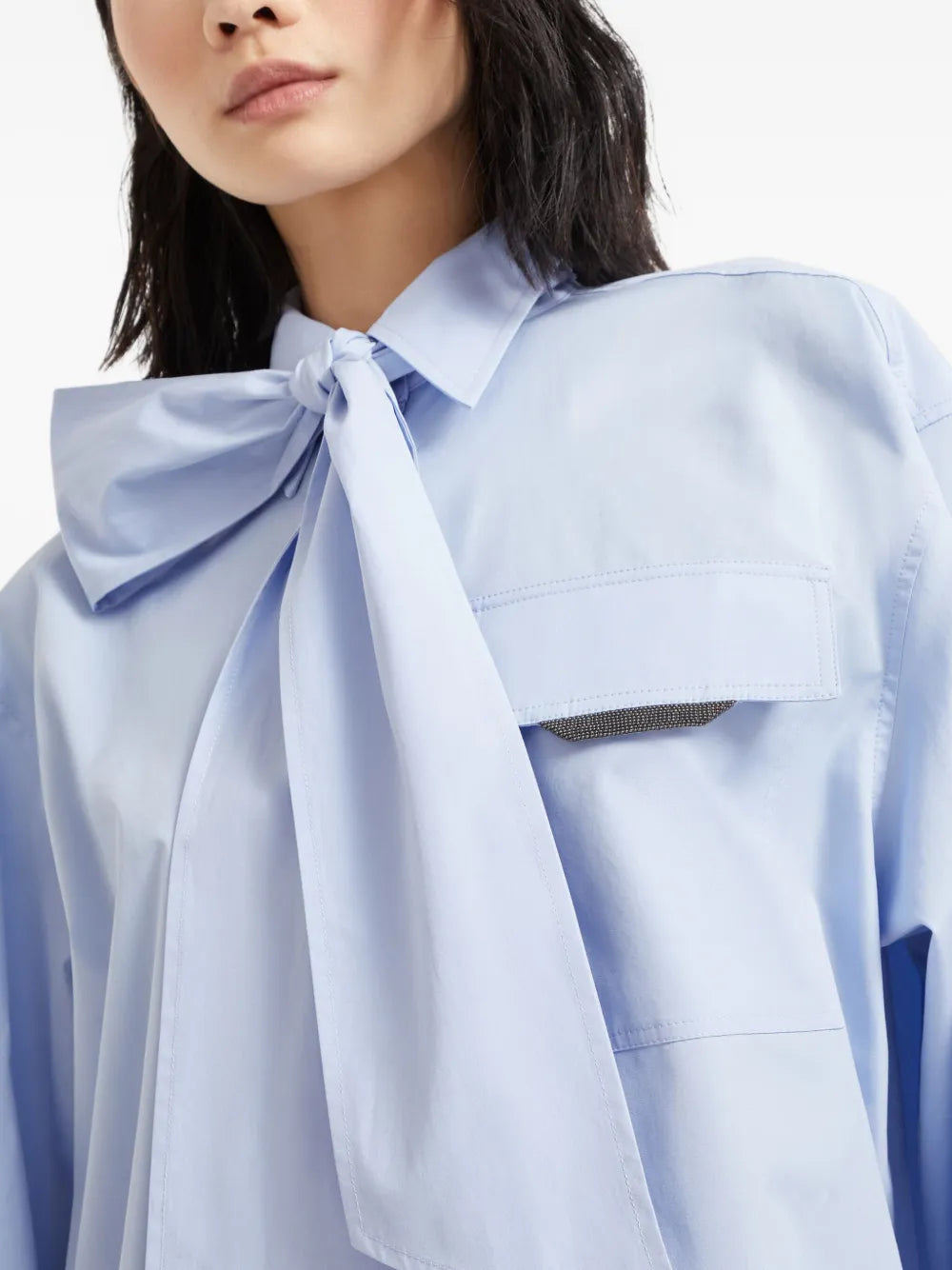 Brunello Cucinelli SHIRT - Blue | fcdb2379a7f9ba2f50f08aaaf8aa38999eaf6979