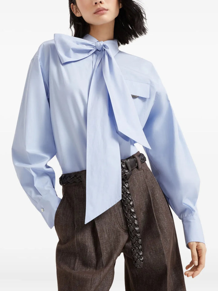 Brunello Cucinelli SHIRT - Blue | 6702684c162ebeb225aaaa5bc01fbe2cf4aeea55