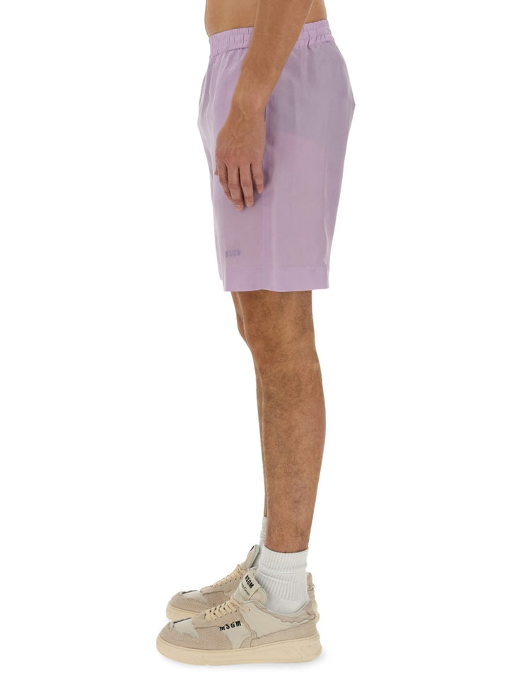 MSGM Shorts - Lilac | Wanan Luxury