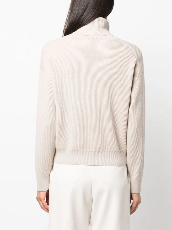 Brunello Cucinelli SWEATER - Nude & Neutrals | 540694c0b7a956401cb85d5f2ba1edb308863235