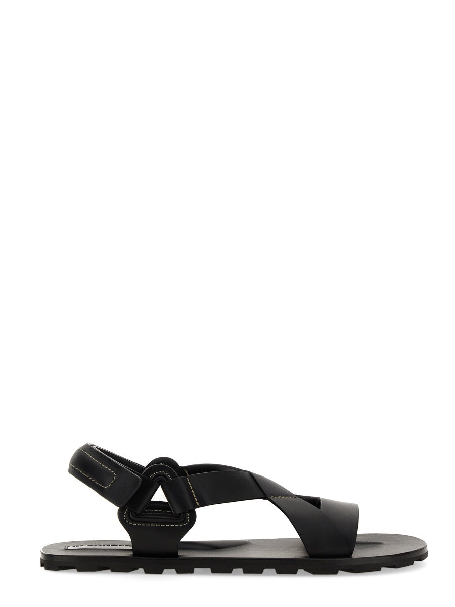 Jil Sander Sandals - Black | Wanan Luxury