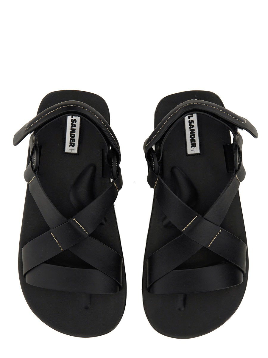 Jil Sander Sandals - Black | Wanan Luxury