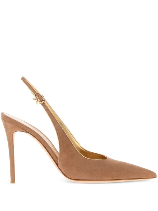 Yves 100mm Slingback Pumps