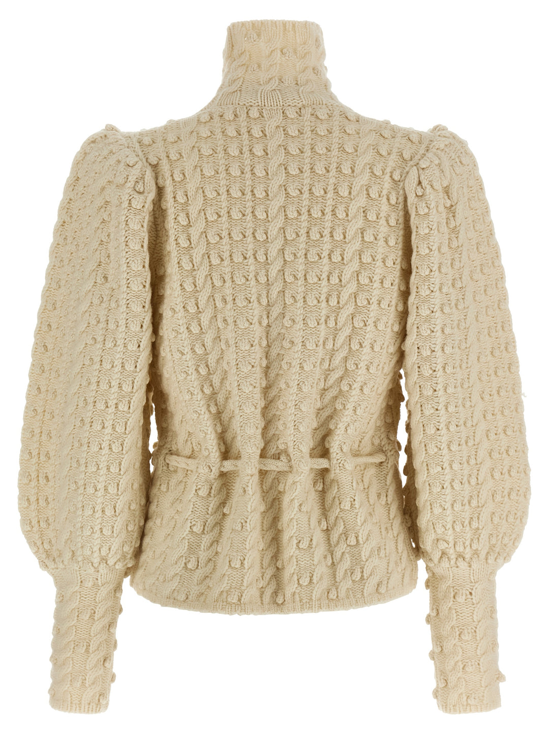 Zimmermann Vailant Wool Bauble Sweaters and Cardigans - White | 913b736116537b9eb890d934751868674ba8ae36