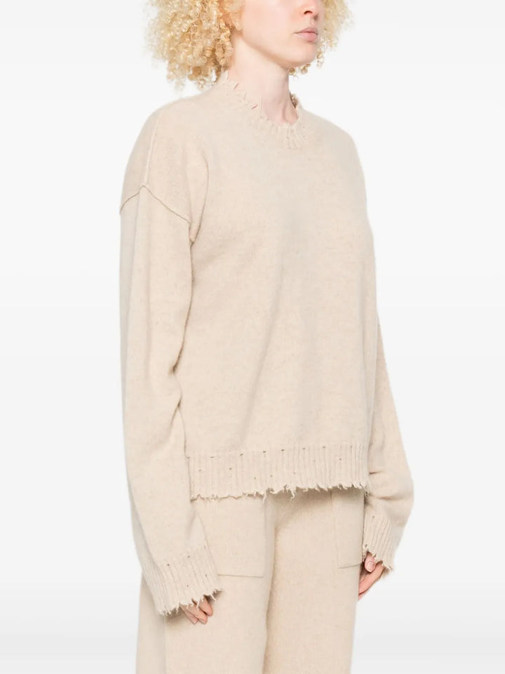 Uma Wang SWEATER - Nude & Neutrals | f2ac976e9331be1e46e5aa1e7b4950f5ff20bb7a