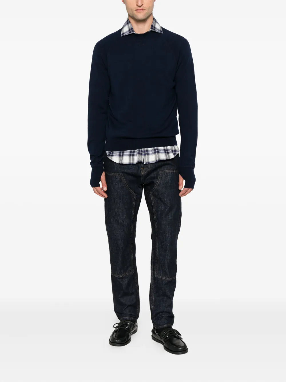 Eleventy SWEATER - Blue | b537ee511ec8e87a6f69511963cc3daad9c70638