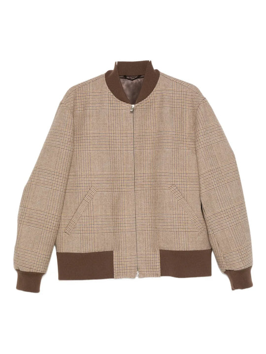 Virgin Wool Bomber Jacket