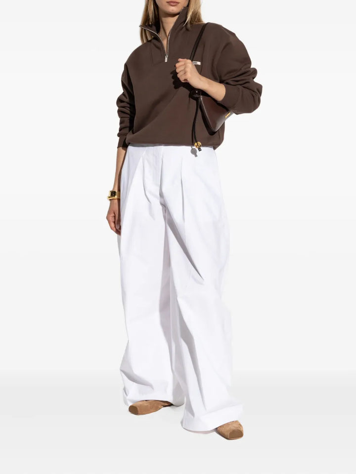 Jacquemus SWEATSHIRT - Brown | 8cab6ee525a266f62fce26ed6be87be007a7a865