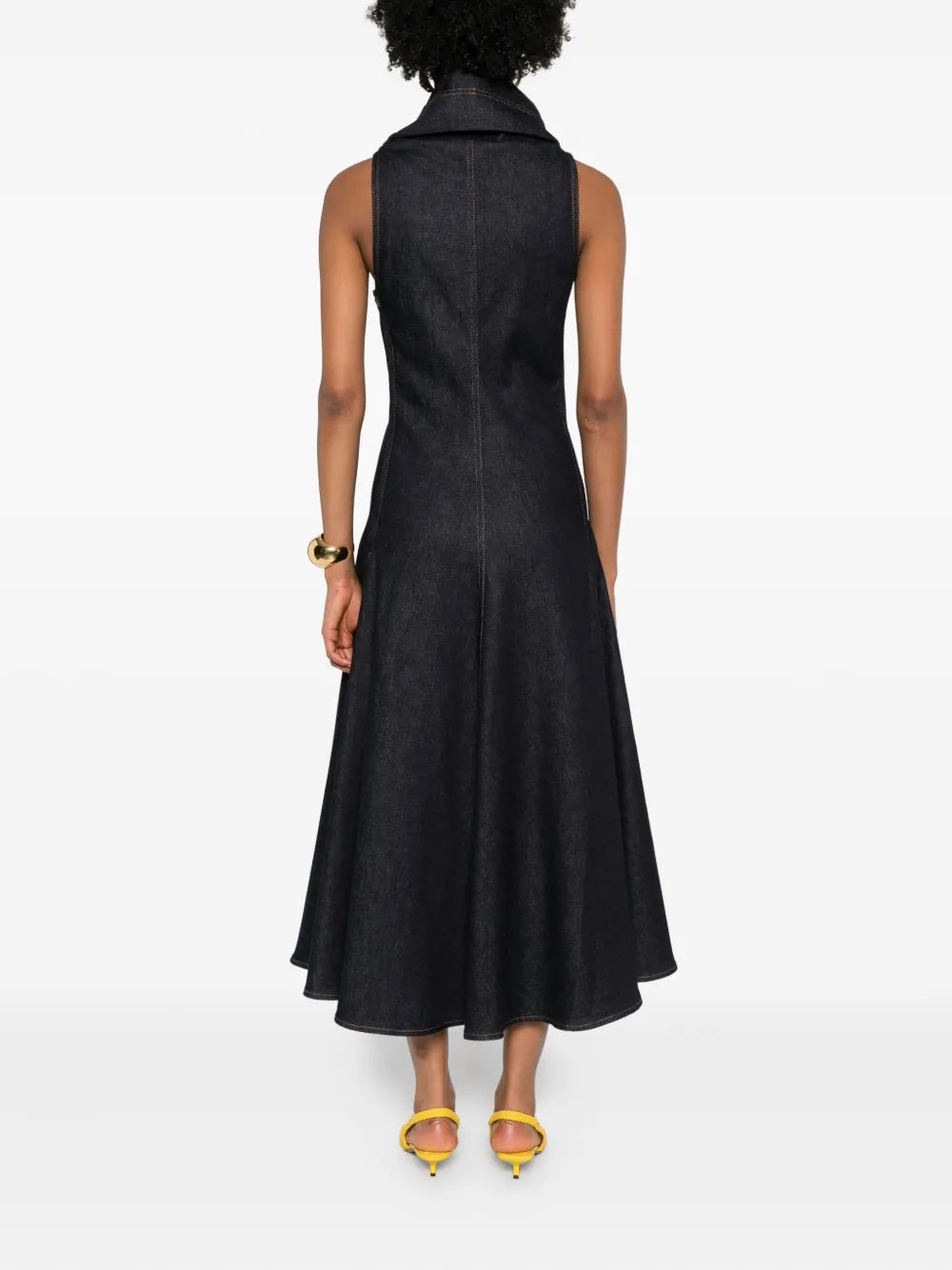 Jacquemus Dress Blue | Wanan Luxury Jacquemus Dress Blue | Wanan Luxury