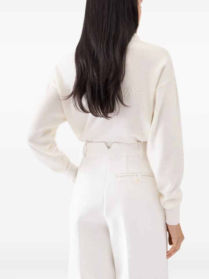 Jacquemus SWEATER - White | 23bb260287f9d20c726f05502333655ea75f8eb7