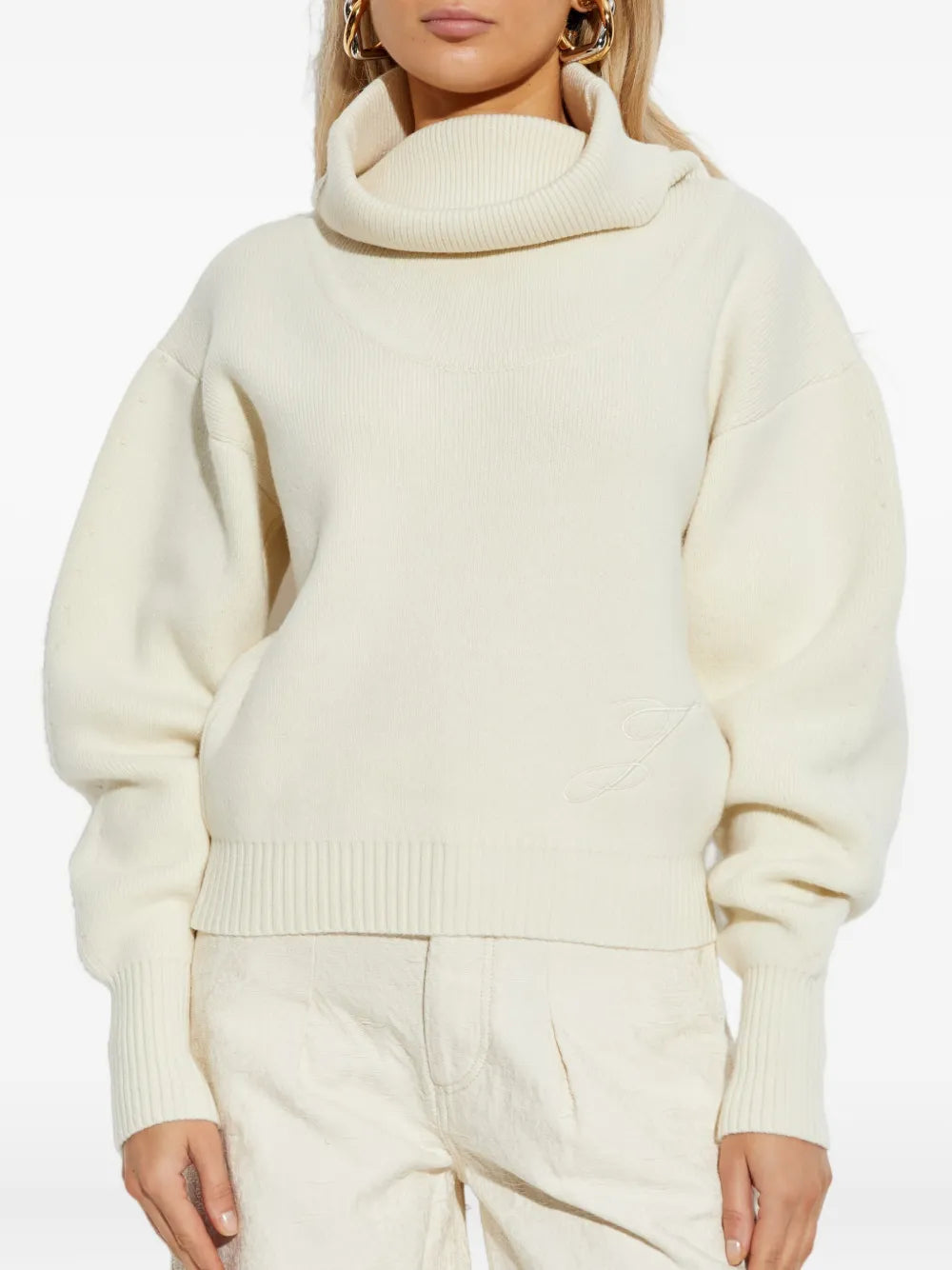 Jacquemus SWEATER - White | 71246c92b5d073da5d342697d5d6d7aa073034d4