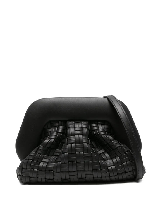 Braided Leather Clutch