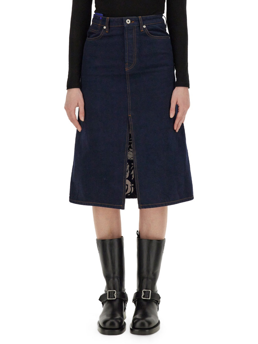 Burberry Skirts - Blue | Wanan Luxury