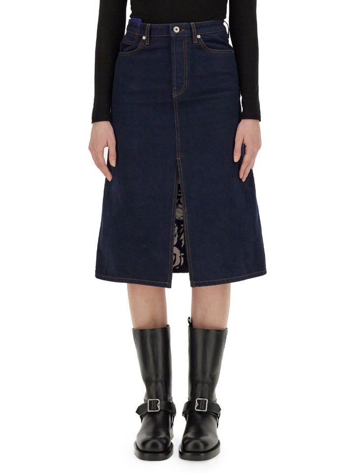 Burberry Skirts - Blue | Wanan Luxury