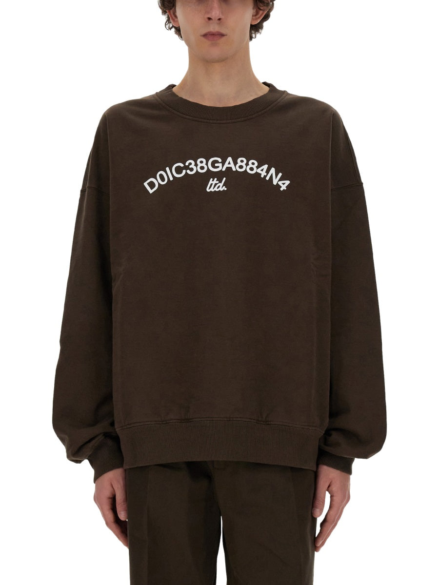 Dolce & Gabbana Sweatshirts - Brown | Wanan Luxury