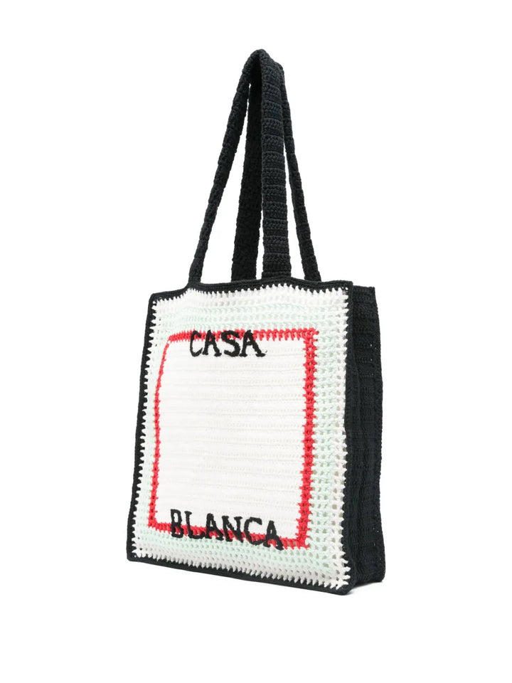 Casablanca BAG - White | 104b5d8fb2ebe7f922540f49de667e149a0cf986