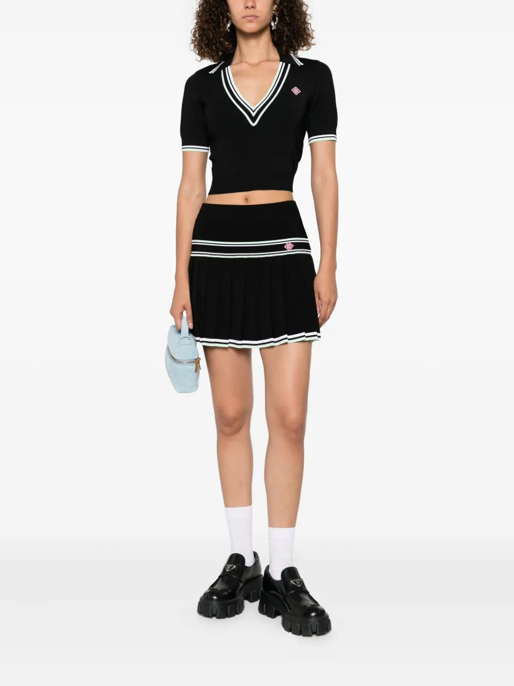 Casablanca SKIRT - Black | efe802230282c323a212ee3d72559489067242ce