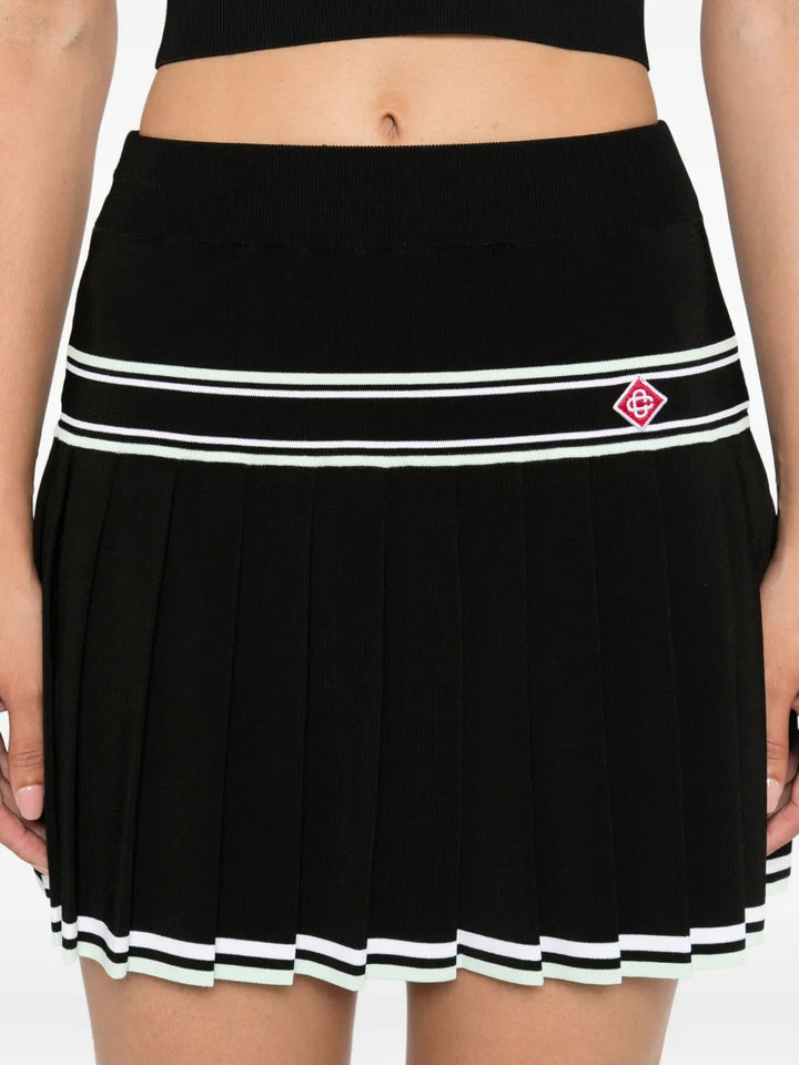 Casablanca SKIRT - Black | bd4732c3bd8f0dc4e6d2d31322b7eb415563beb2