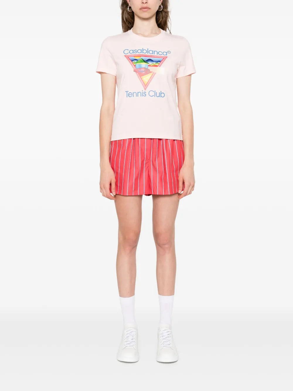 Casablanca TSHIRT - Pink & Purple | 285657348e9d14fbc10812740b52745f0a81d4cc