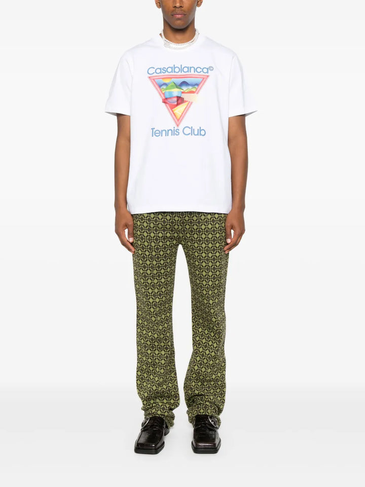 Casablanca TSHIRT - White | acc9ca7cface2693b628262ad396852713a47753