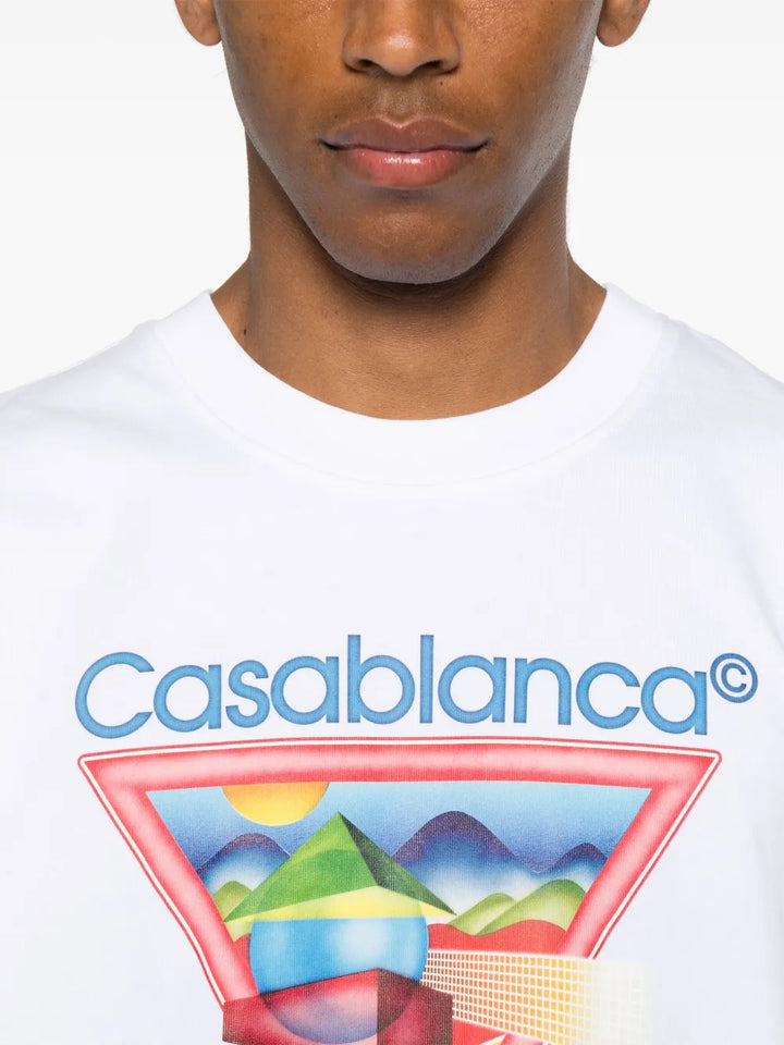 Casablanca TSHIRT - White | b2e2e32ef603cc6c5cc783f3d2ded585af1f910d