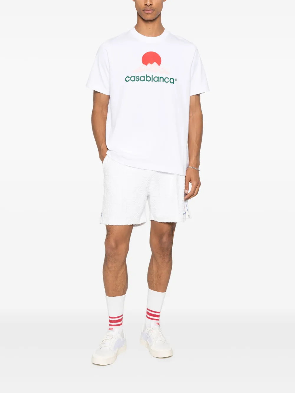 Casablanca TSHIRT - White | 511a261d2e211b5b73c446c84e60cf96a94e7038