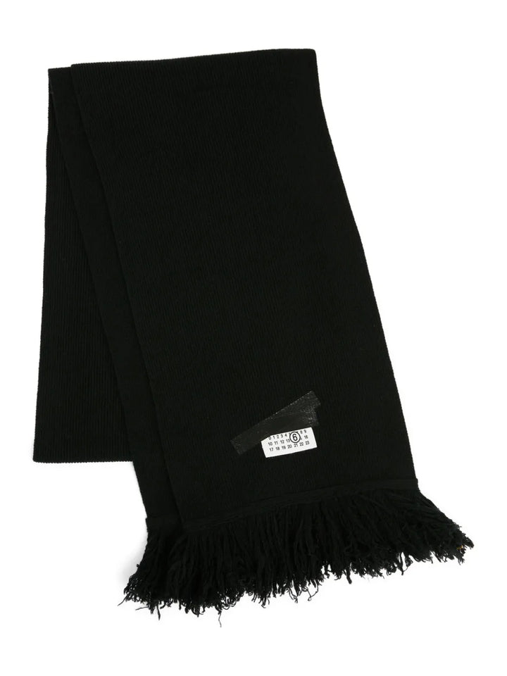 Mm6 Maison Margiela SCARF - Black | e9c2565875f2425163d18edaadac4e3a624c592e
