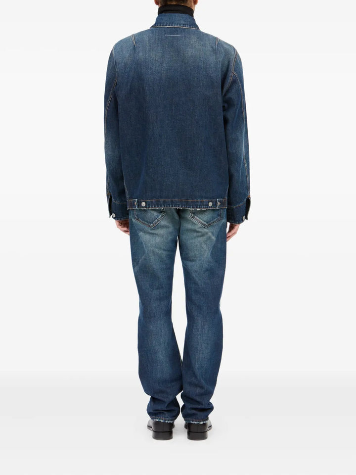 Mm6 Maison Margiela JACKET - Blue | afe3ffd671557ce9763754f74cbcf127a09ac7a0