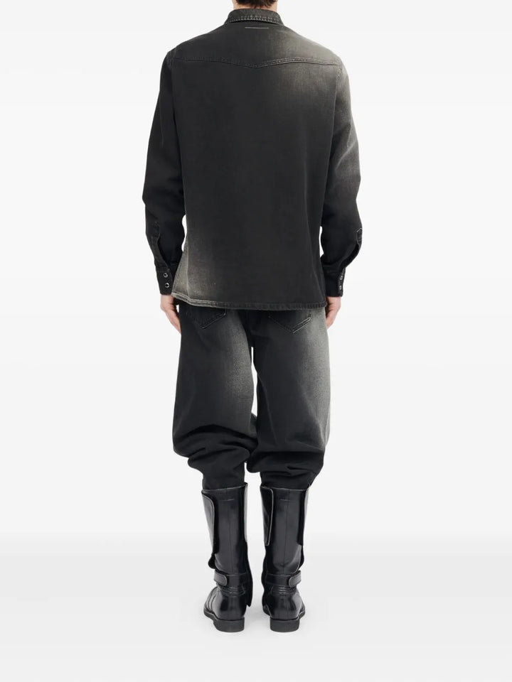 Mm6 Maison Margiela SHIRT - Black | 9ffa53ea17837393726e7d56b68223bce915d385