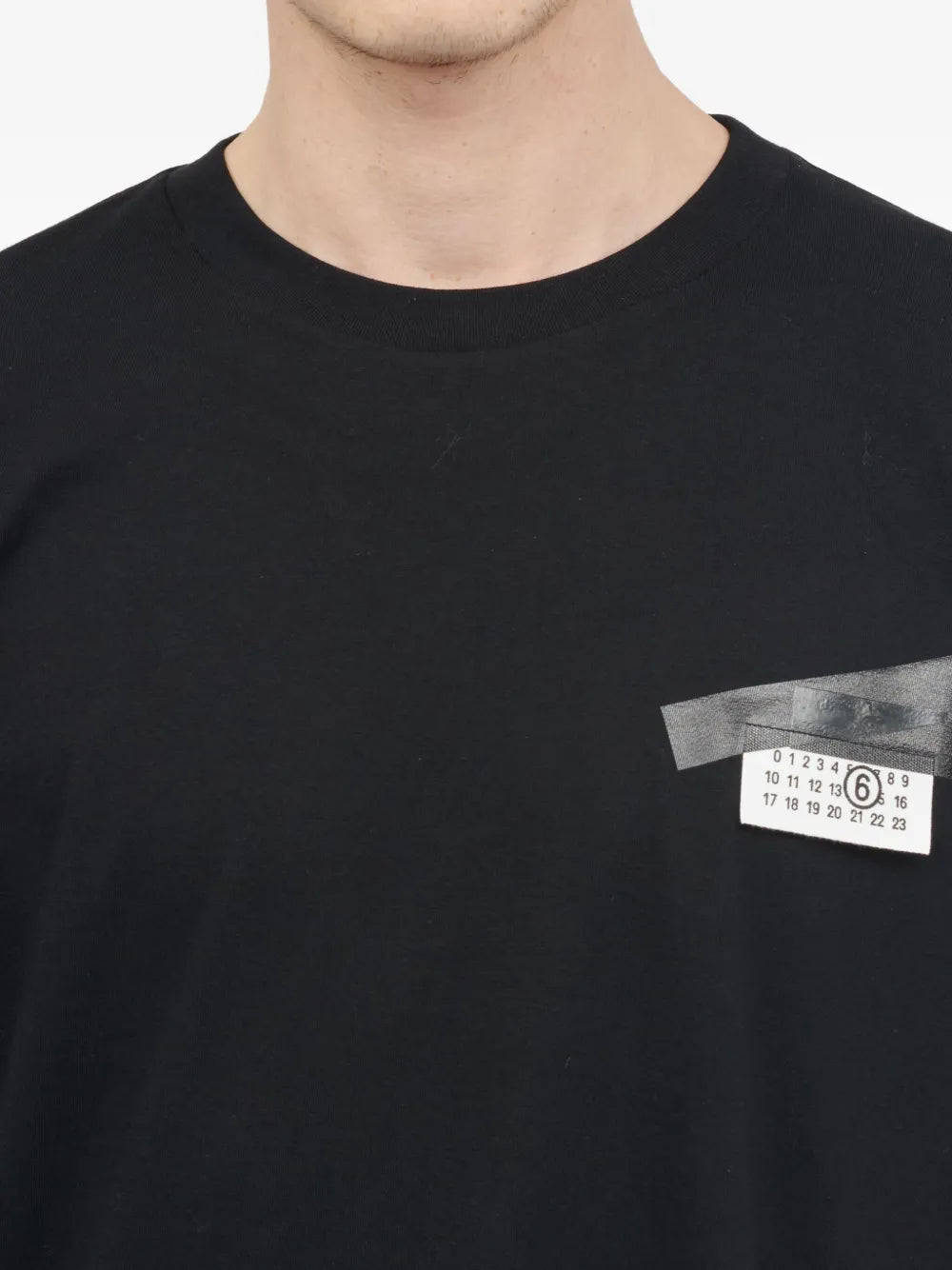 Mm6 Maison Margiela TSHIRT - Black | 8c84b1c261fc385e982b75edafc8ccaea064cc61