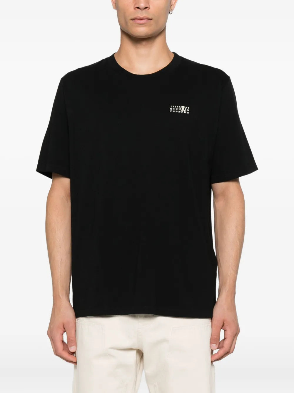 Mm6 Maison Margiela TSHIRT - Black | a49b491b5e8f6ea9bed46789f54f0ecb1b0197fe