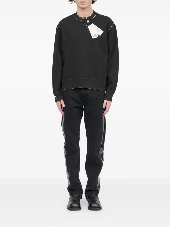Mm6 Maison Margiela SWEATSHIRT - Black | 6fbb70f7415240985d235eec188b79e9f5c15a5f