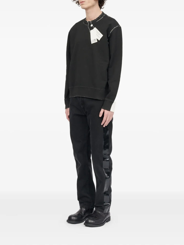 Mm6 Maison Margiela SWEATSHIRT - Black | 3bb76d449e9d8f461818481f338ab33ec4f0e0a9