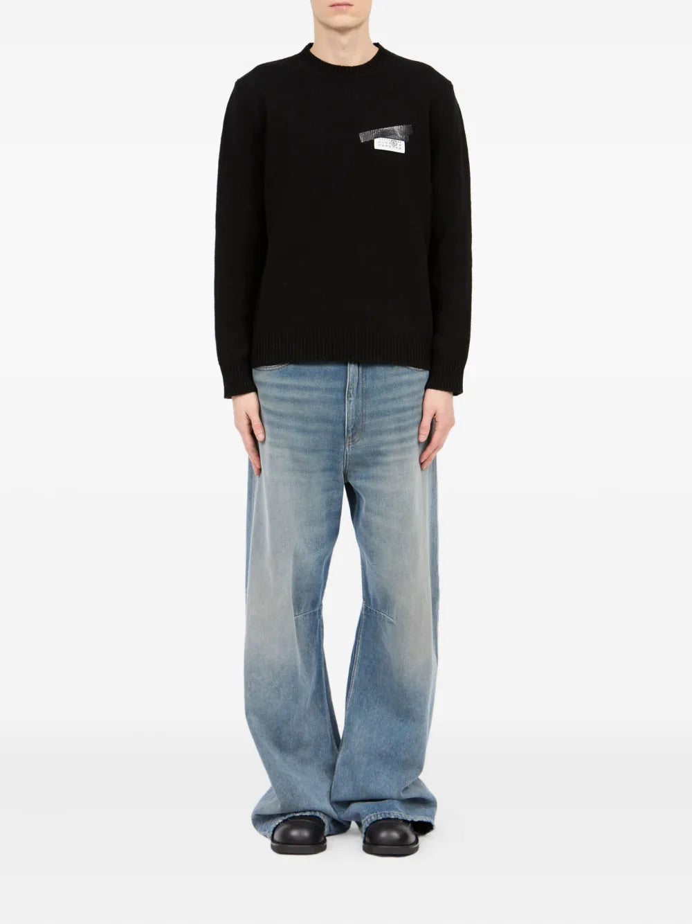 Mm6 Maison Margiela SWEATSHIRT - Black | 9b461a4780e0afc7ad1436f706c30650fd93ea36